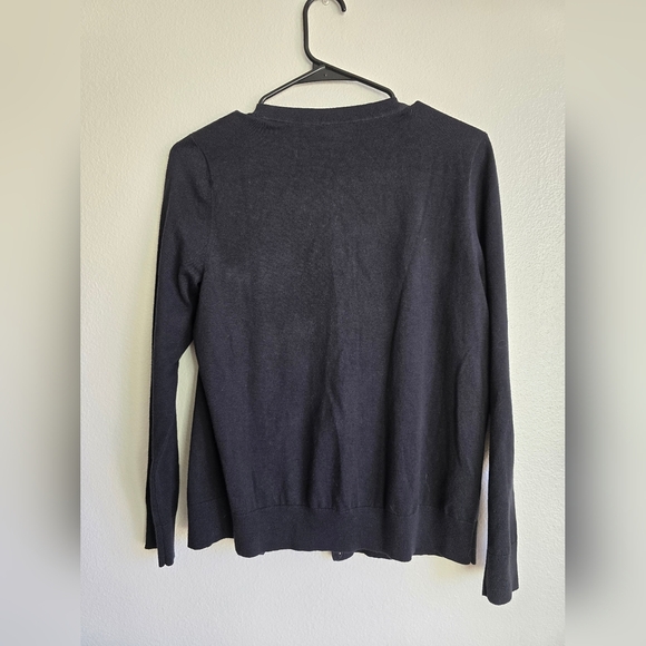 Black Cardigan Sweater - Picture 4 of 6